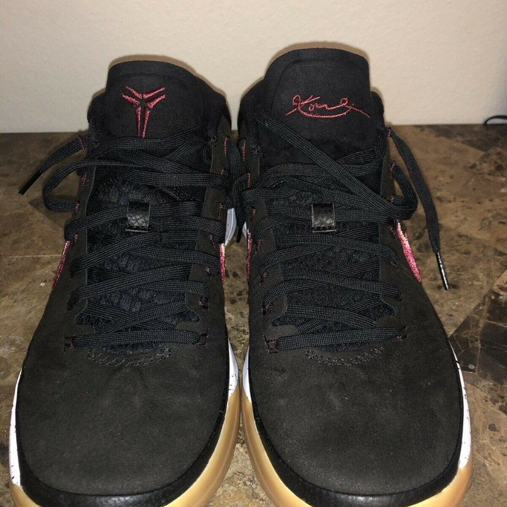 Nike Kobe Bryant AD Mid Genesis Black Gum Basketball Shoes Men US 7.5 922482-006 - Picture 4 of 8